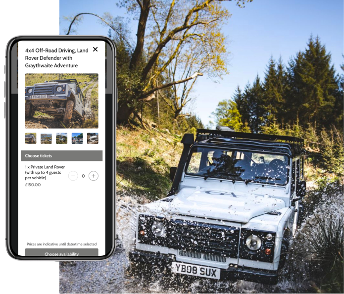 Graythwaite Adventure Activity Booking software mobile integration